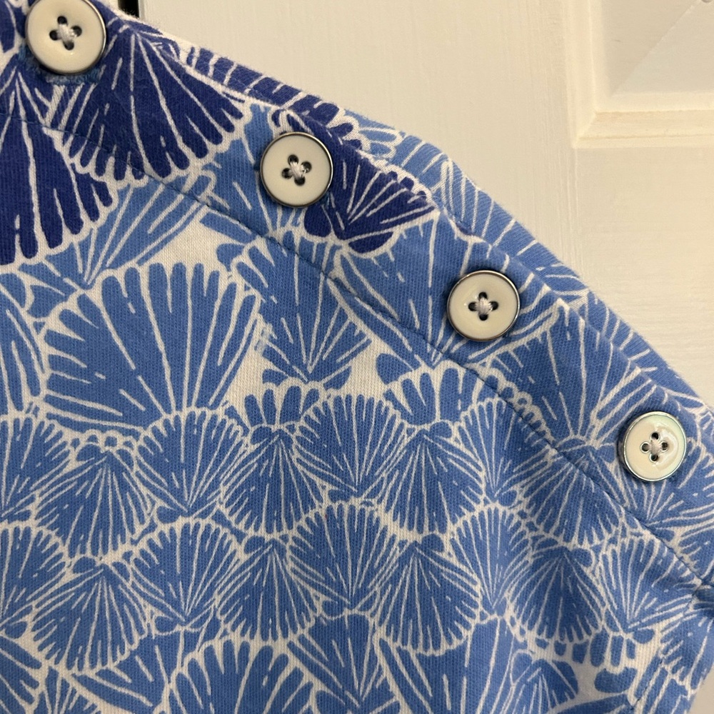 Talbots Shift Dress. Seashell Pattern In Pinks An… - image 4